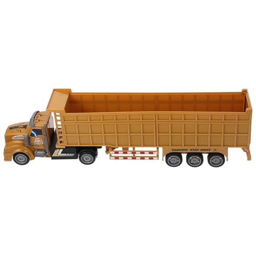 iplusmile ミニキャリーコンテナトラックおもちゃ 男の子向け耐久性ミニチュア輸送車 模型 工程車 力機能付き 誕生日や の日のプレゼントに