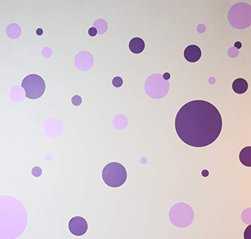 Vinilos Decorativos Lunares Tonos Morado para Pared miniatura 3