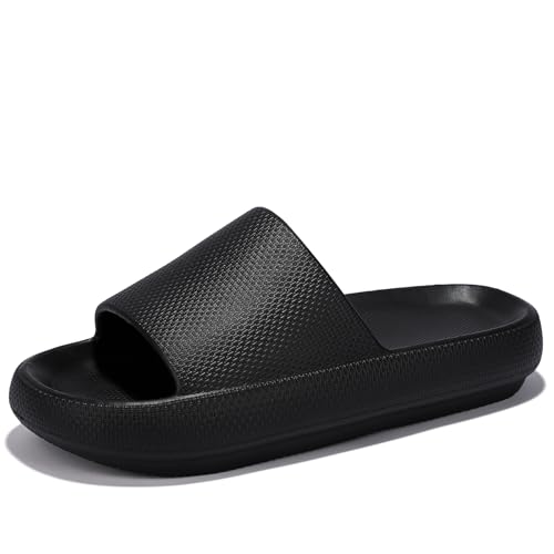 Cloud Slides for Women Pillow Sandals Extremely Soft Indoor and Outdoor Slippers Ultra Thick Sole