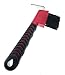 MacMaxe Ergonomic Horse Hoof Pick Brush with Heavy-Duty Rust-Resistant Steel Pick and Durable Nylon Bristles – Ideal for Hoof Care, Easy to Clean, Suitable for Beginners and Advanced Riders (Red)