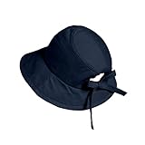 [XI LE] 自転車 ヘルメット 大人 女性 おしゃれ UVカット 日焼け止め 女性用自転車ヘルメット 軽量 かわいい 帽子型 ハット型 通気性 (ネイビー)