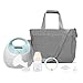 Spectra Baby S1 Plus Premier Rechargeable Breast Pump with Grey Tote Premium Accessory Kit - 28 mm