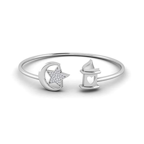 Preisvergleich Produktbild Carat Craft Armband Ramadan Lampe Diamant 2,4 Weißgold