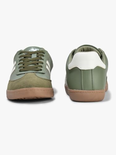 Image of Cantabil Casual Sneaker Shoes for Men l Lightweight & Comfortable with Cushioned Insole PU (Polyurethane) Upper TPR Sole Lace-Up Closure (P MFTW00140)