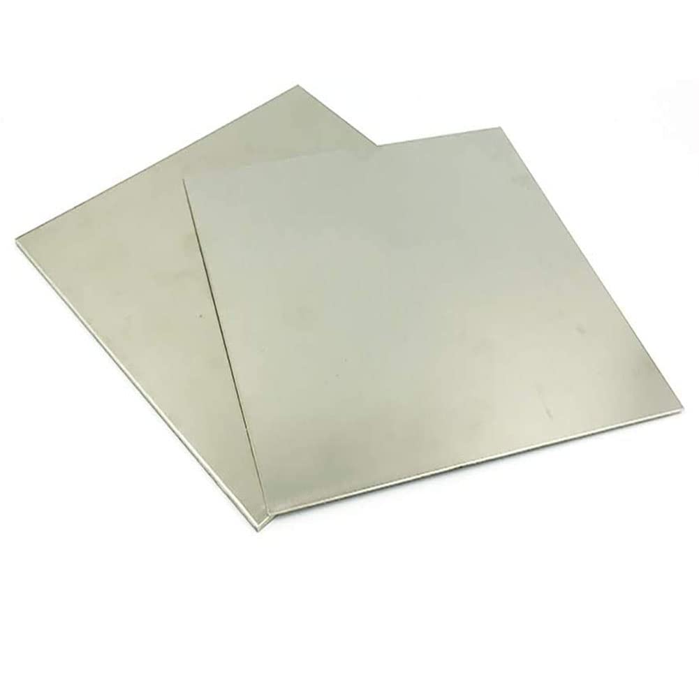 Wei?e Nickel-Kupferplatte, für handgefertigte Materialien oder industrielle Formen, elektrische Ger?te, 6 mm x 100 mm x 200 mm, 1 Stück