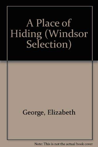 Buy A Place of Hiding (Windsor Selection S.) — BookShops.in