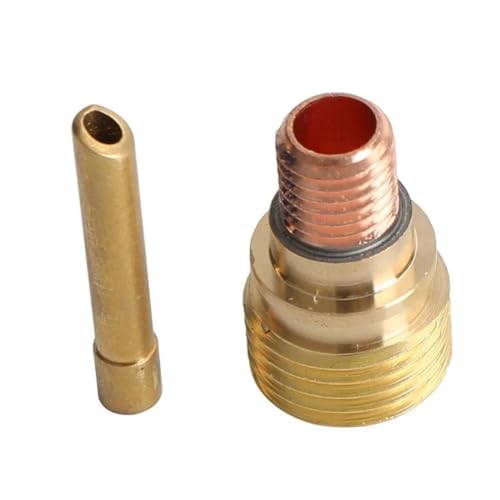 31Fqjoee7oL. SL500 10PCS TIG Gas Lens Short Chuck Body Kit Copper Brass Electrode Clamp Welding Accessories Set for WP9 WP20 WP25 Torch(1.6mm)
