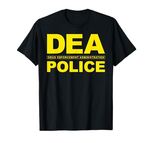 Agencia de administración de drogas de la DEA Agente de policía Camiseta