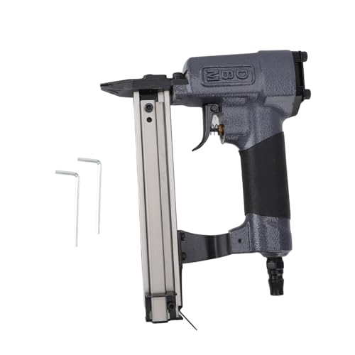 Pneumatic Nailer Efficiently Removes Jammed Nails Lightweight Aluminum Brad Nail Tool For Woodwork Construction