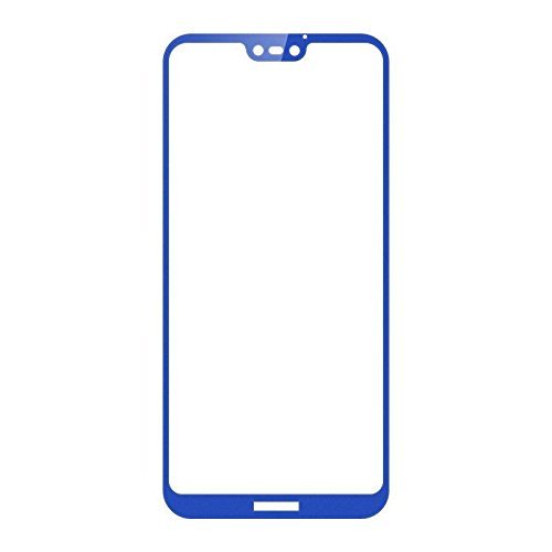 Image of Screen Protector for Huawei Honor Nova 3E (Blue) Tempered Glass Edge-to-Edge 6D Screen Guard With Installation Kit