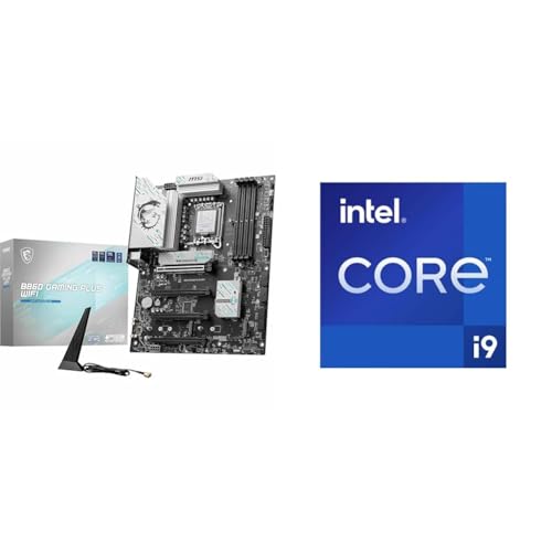 MSI B860 Gaming Plus WiFi Placa Base + Intel® Core™ i9-14900KF procesador para Equipos de sobremesa 24 Cores