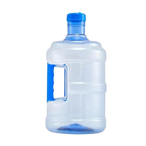 Gralara Bouteille d'eau Réutilisable Transparente avec Anse Solide Cruche Portable en Pet avec...