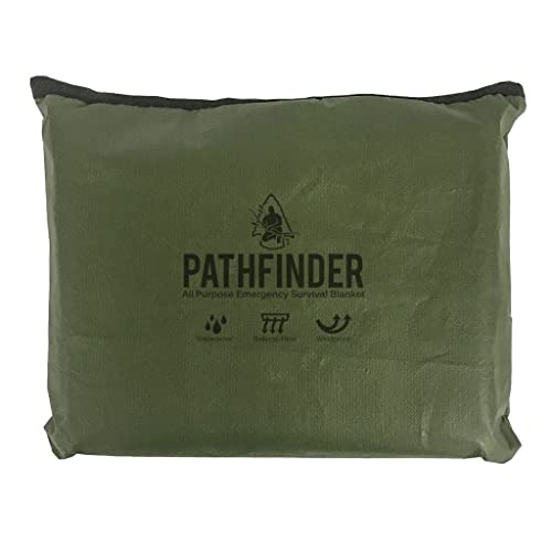 The Pathfinder School All Purpose Emergency Survival Blanket (OD Green) - Image 3