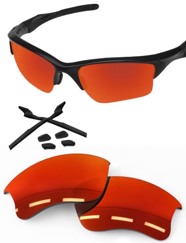 Image of 1.6MM Polarized Replacement Lenses & Rubber Kits for Oakley Half Jacket Family Sunglasses