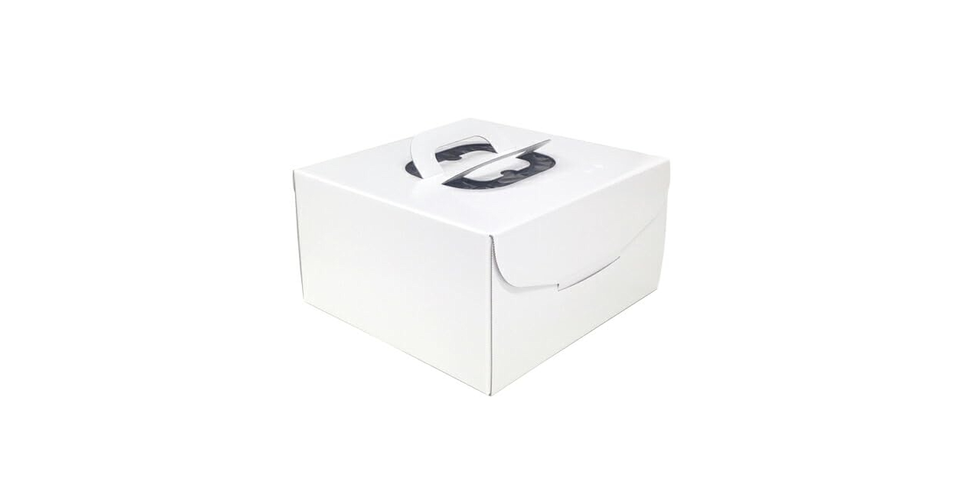 ケース箱　キャリーデコ8号　ホワイト　クリスマスケース箱 ケース箱キャリーデコ8号ホワイトクリスマスケース箱