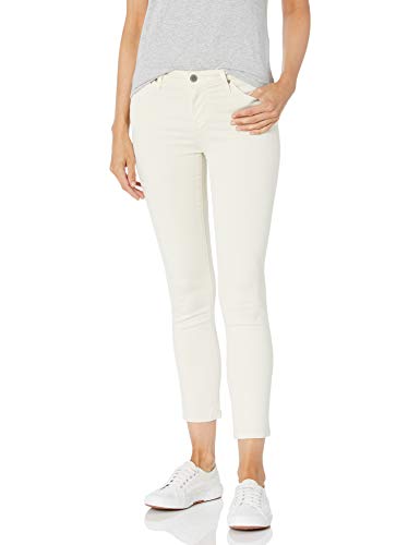 AG Adriano Goldschmied Women's Prima MID-Rise Cigarette Leg Skinny FIT Crop Pant, Ivory DUST, 25
