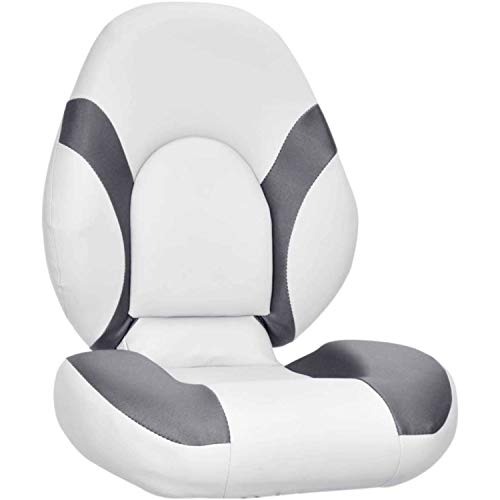 Siège de bateau SM1010010310 blanc et bleu pour vos sorties de pêche en mer