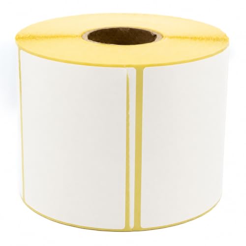 MD Labels Etiquetas autoadhesivas de papel de transferencia térmica, color blanco, 90 x 70 pulgadas, 1000 unidades