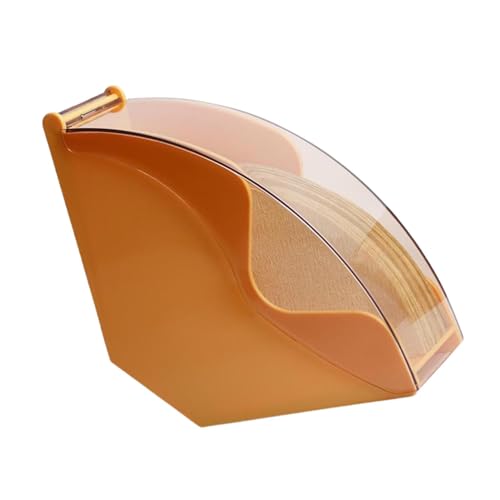 Contenitore per filtri in acrilico – porta filtro per caffè, valigetta di carta trasparente, copertura resistente antipolvere per filtro del caffè, utensili da caffè