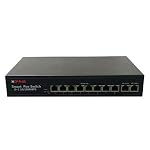 CP Plus 8+2 Port Fast Ethernet Switch with 8 PoE CP-ANW-HP8H2-96