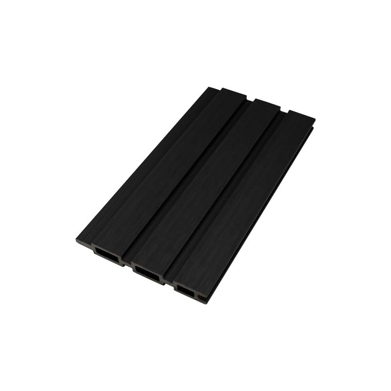 Tuda Grass Direct Co-Extrusion Composite Tongue & Groove Slatted Fencing Boards - 16cm x 1.83m - Charcoal