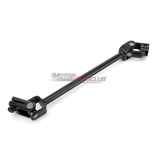 MotorFansClub 110cc Go Kart Steering Wheel Parts 443mm Tie Rod Rack Adjustable Shaft Kit Fit for Compatible With 110cc Go Kart