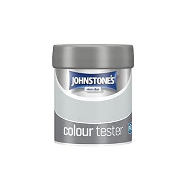 Johnstone's - Frosted Silver Wall & Ceiling Paint - Emulsion - Easy to Apply - Dries in 1-2 Hours - 75ml