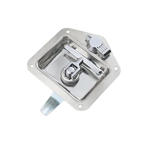 Cerradura de panel MS858 de acero inoxidable y pestillo tipo T industrial 6