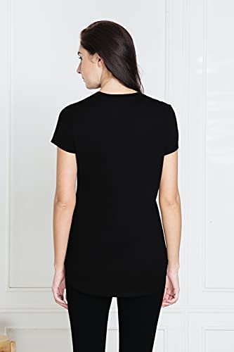 Image of Van Heusen Women's Cotton Regular Fit T-Shirt
