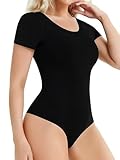 MOLLDAN Women Basic Dance Leotard Long Sleeve Adult Team Short Sleeve Ballet Leotard Tank Top Sleeveless Dancewear(4027-06-L)