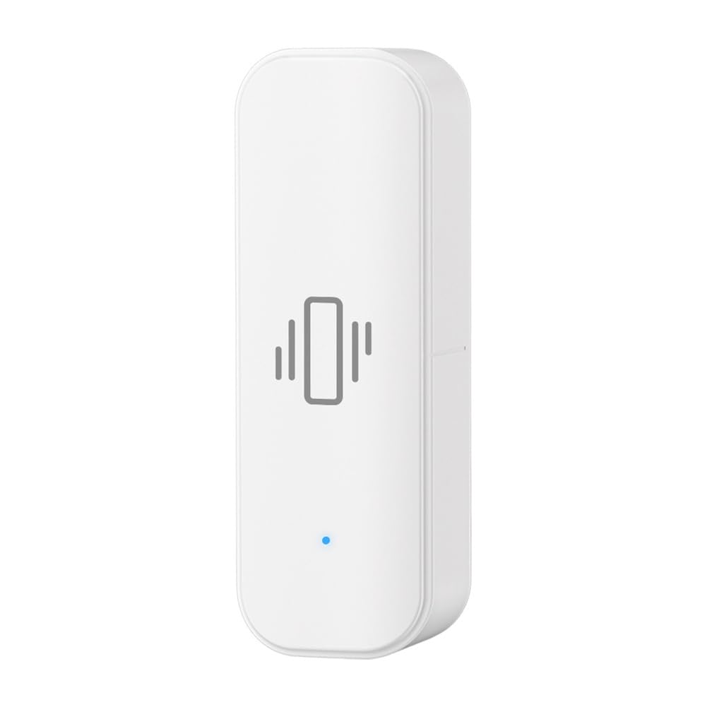 Turodeuo Tuya Smart Vibration Sensor ZigBee Tuya Sensor Monitor App Control Security Protection Zigbee Sensor Motion Shock Alarm
