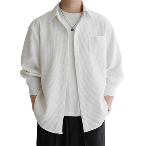 Chemise homme look casual pour sorties en ville et détente automnale