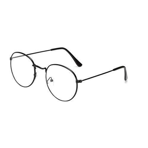 Junecat Marco Redondo Retro Vendimia de Las Mujeres de los Hombres Unisex Gafas Gafas de Peso Ligero de la aleación Eyewear