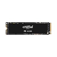 Crucial P5 CT2000P5SSD8 SSD Interno, 2TB, 3D NAND, NVMe, PCIe, M.2, 2280SS