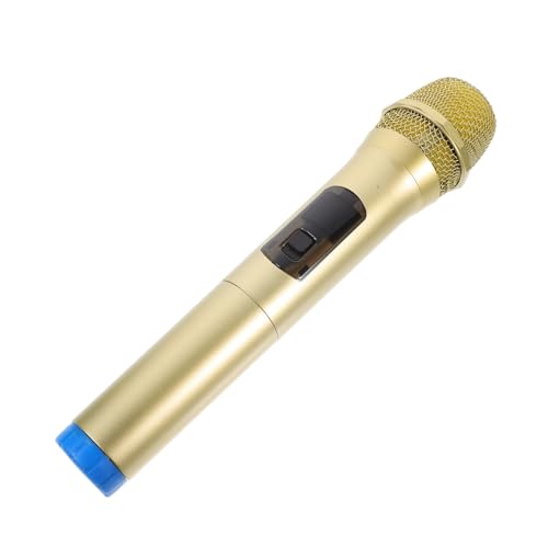 Uonlytech Faux Microphone Accessoire De Scène pour Fête Cosplay Jeu De Rôle Micro De Simulation Léger Compact