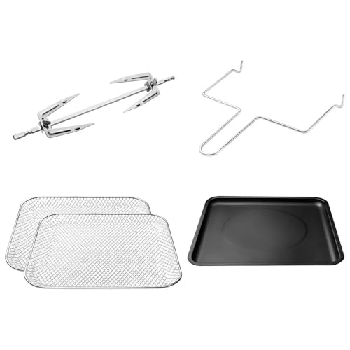 Gourmiiaairfryer14quartallinonedigitalkitchenairfryerovenrotisseriedehydratordeepfryerversatilekitchenappliancewithguidedcookingand12onetouchpresets Urban Country Home Decor Gourmiia air fryer 14 quart all in one digital kitchen airfryer oven rotisserie dehydrator deep fryerversatile kitchen appliance with guided cooking and 12 one touch presets urban country home decor