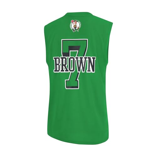 Image of Ultra Game Mens NBA Official Sleeveless Players Mesh Tank Top Muscle T-Shirt