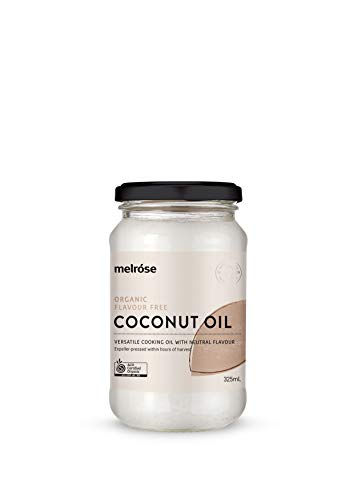 Melrose Organic Flavour Free Coconut Oil, 325 ml