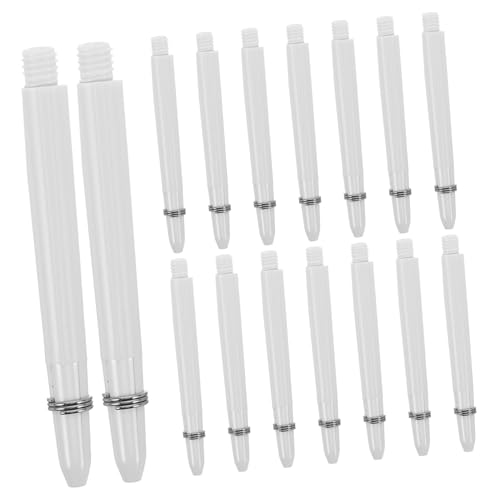 SUPVOX 50 Pcs Nylon Shafts 2ba Thread for Long-Range Precision Flex Angle Aluminum Alloy Case Parts