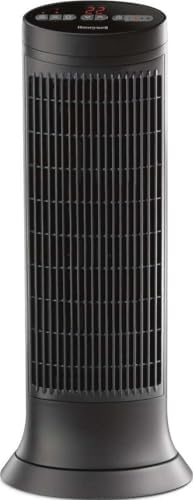 Honeywell Digital Ceramic Tower Heater, Medium Room, Black