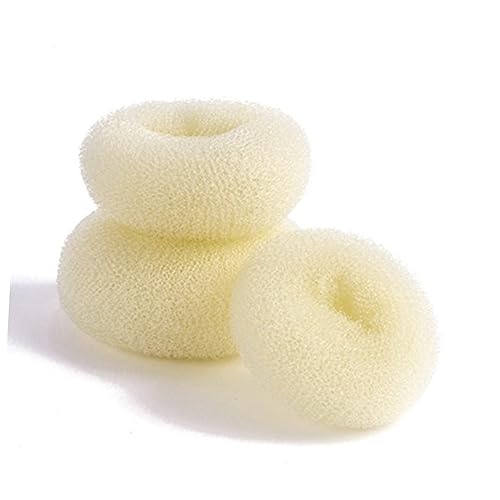 Didiseaon Hair Donut Hair Bun Maker Round Chignon 3 Sizes 3.45'' 3.15'' 2.36'' Quick Neat Bun for Women