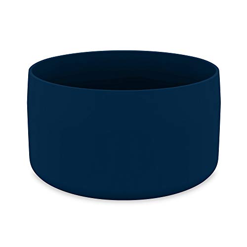 DYLN Protective Silicone Large Bottom Guard for 40 oz DYLN Wide Mouth Alkaline Water Bottles - Anti-Slip & Flexible Boot - Doubles as a Pet Dog Bowl -Galaxy Blue