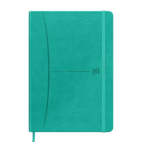 Carnet A5 Oxford Signature écriture lignée turquoise 80 feuilles