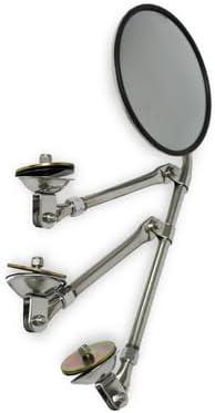 Velvac 438-Flat Gls Mirr Hd,Htd,Ltd,Lh,Ss - V514380007