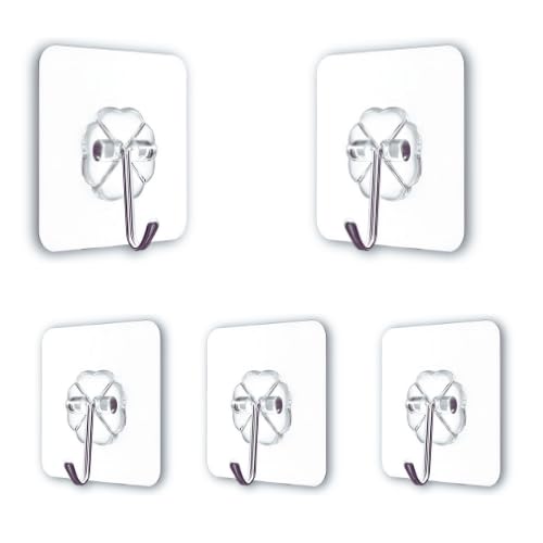 Flower Hook Pack of 5 | Wall Mounted Hanging Hooks for Flower Pots Plants Lanterns Decor | Heavy Duty Multipurpose Hooks for Balcony Garden Home Decoration-image-31