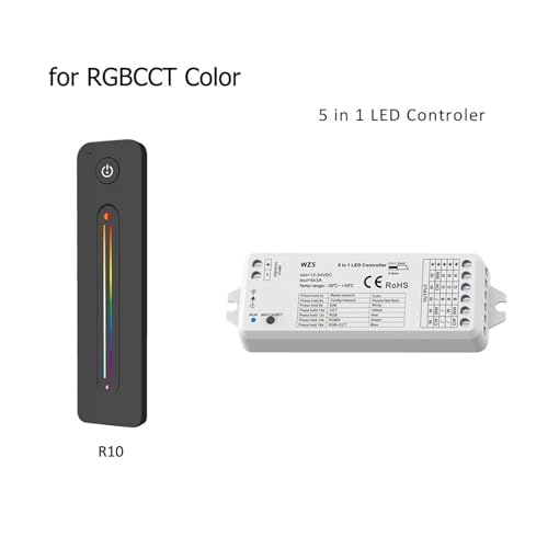Contrôleur LED 2.4G WZ5 gestion premium des bandes RGBCCT