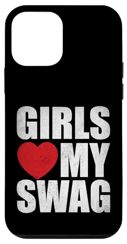 Girls Love My Swag - Girls Heart My Swag ���g�� ���B���e�[�W �X�}�z�P�[�X iPhone 12 mini �p