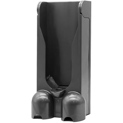 Coodss Vacuum Docking Station Compatible with Dyson V12 Detect Slim Cordless Stick Vacuum Cleaner - Wall Mount Accessories Bracket Cover