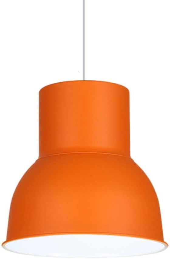 Suspension industrielle vintage abat-jour coloré luminaire pour restaurant