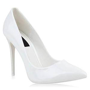 stiefelparadies Spitze Damen Pumps Lack Stiletto High Heels Metallic Party Glitzer Abiball Hochzeit Schuhe 107007 Weiss 36 Flandell stiefelparadies Spitze Damen Pumps Lack Stiletto High Heels Metallic Party Glitzer Abiball Hochzeit Schuhe 107007 Weiss 36 Flandell